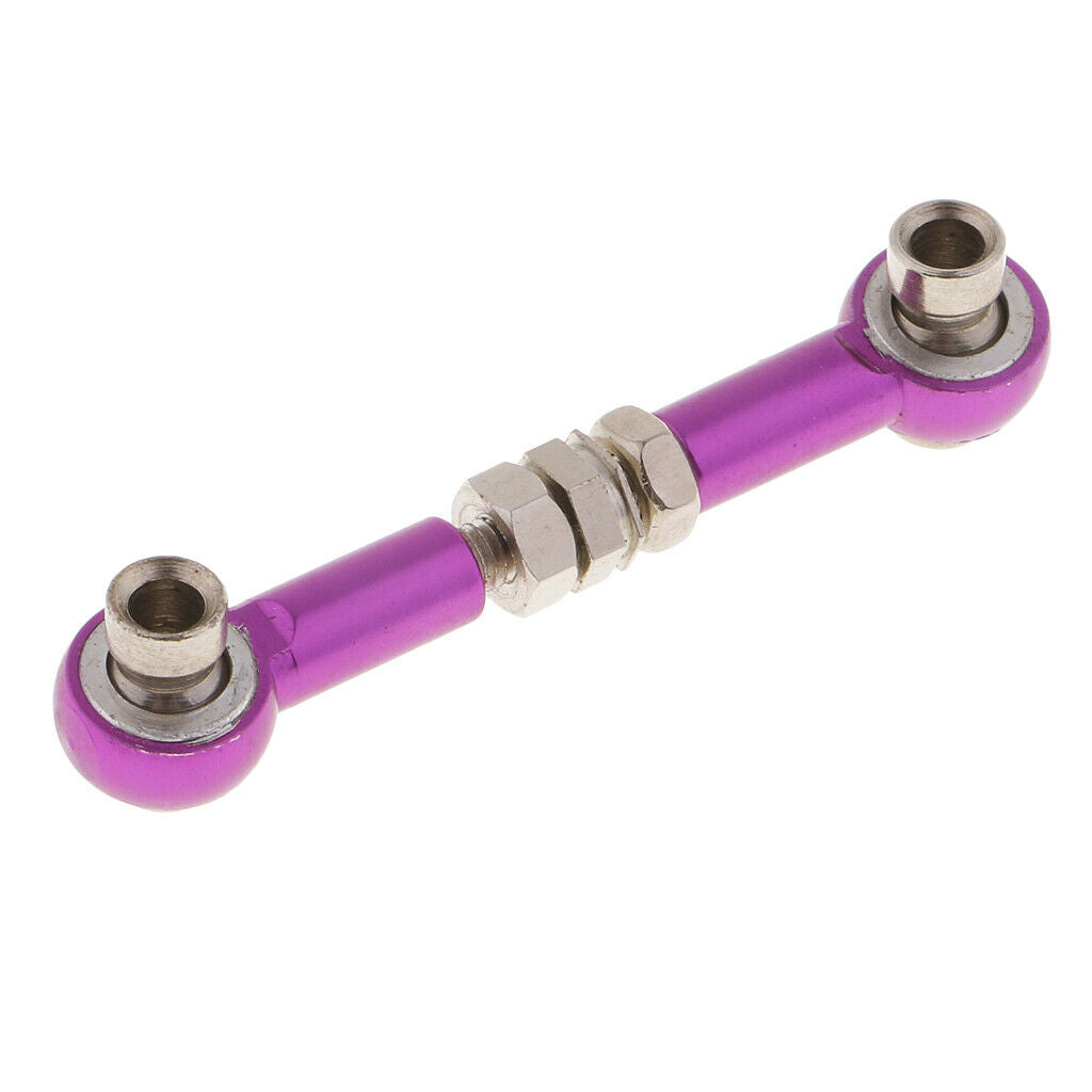 Metal Linkages Front Rear Steering Pull Rod for HSP 94103 On-road Drift Car