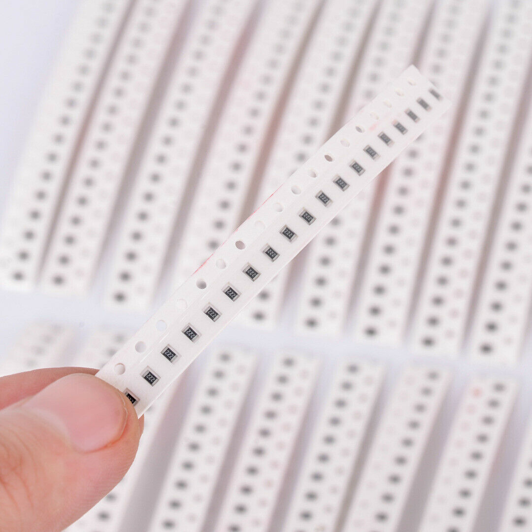 400pcs 0805 SMD Resistor 20 Values 10Ω-1MΩ Assorted Resistors Assortment Kit