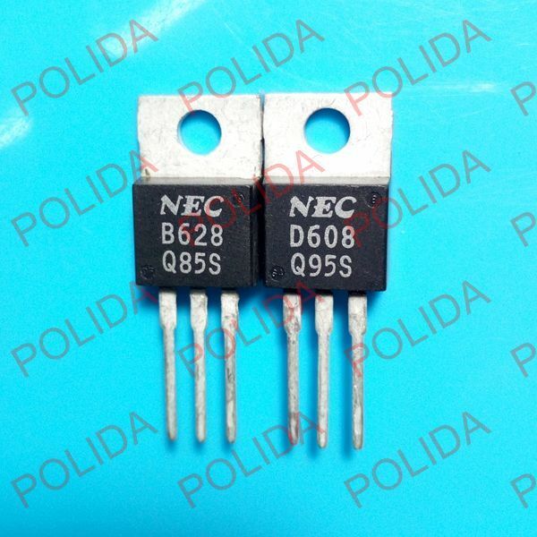 1pairs OR 2PCS  Transistor NEC TO-220 2SB628/2SD608 B628/D608