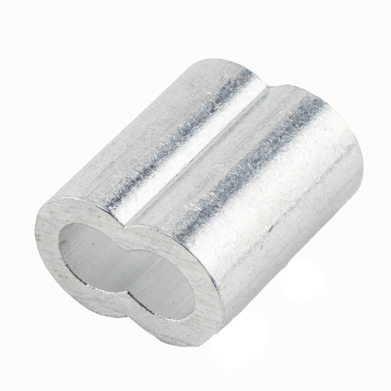 Pack of 195 Thimble Aluminum Crimping Loop Sleeve Accessories Set Durable
