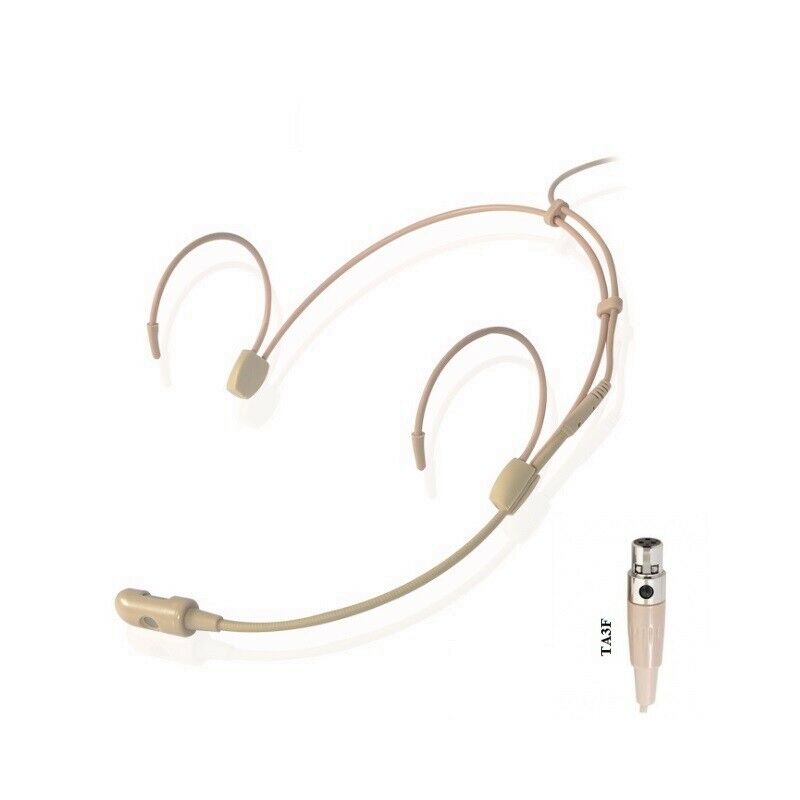Professional Unidirectional Headset mic Microphone For AKG Wireleles 3 Pins xlr