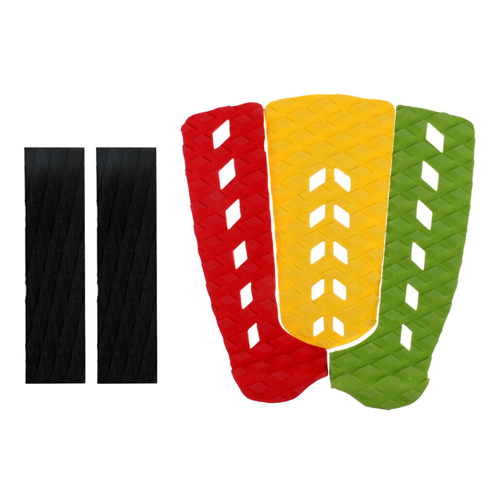 5Pcs EVA Traction Pad Tail Pad For Shortboard Kiteboard Boat Deck