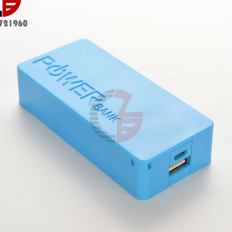 Portable 5600mAh 18650 USB Power Bank Battery Charger Case DIY Box For Phone