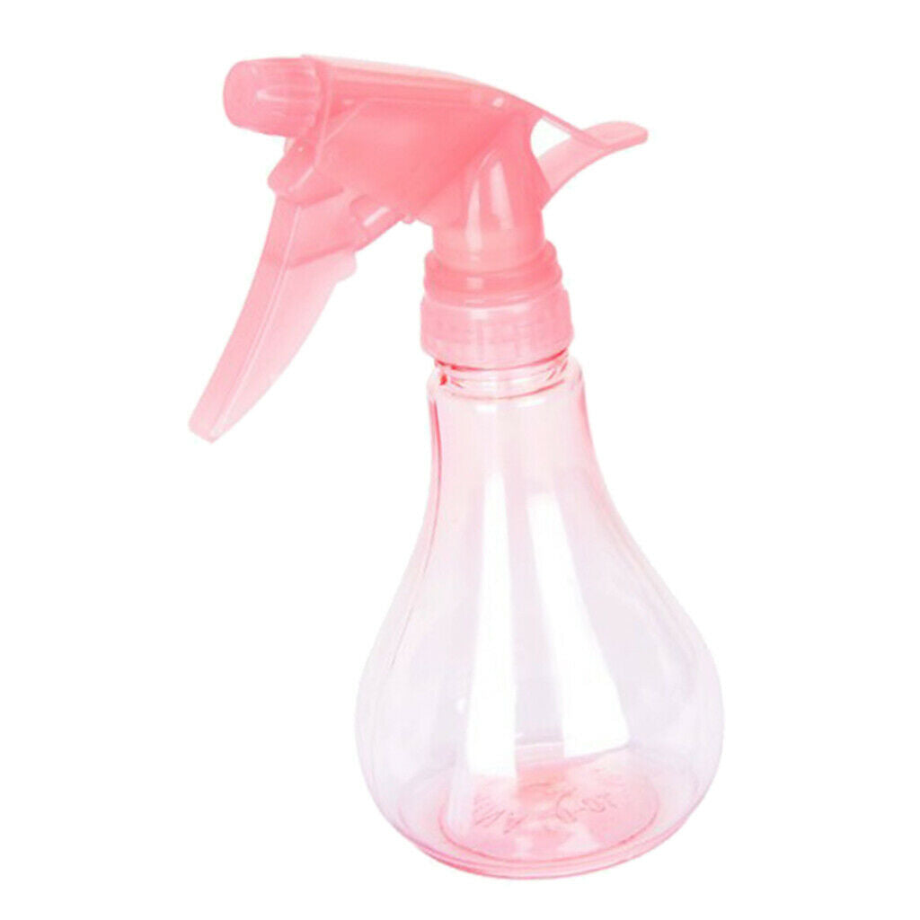 250ml Empty Plant Trigger Mister Water Spray Bottle for Plants Hairs Pink