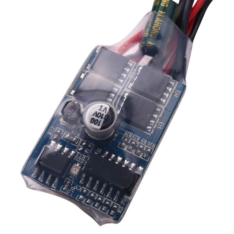 Rc ESC 10a Brushed Motor Speed Controller for Rc Car Boat W/o Brake without brA9