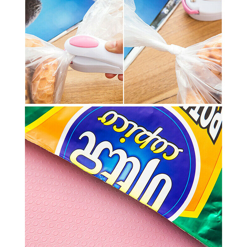 1 Pcs Mini Bag Sealer Kitchen Tools Household Tools Hand Held Sealer Mach JY