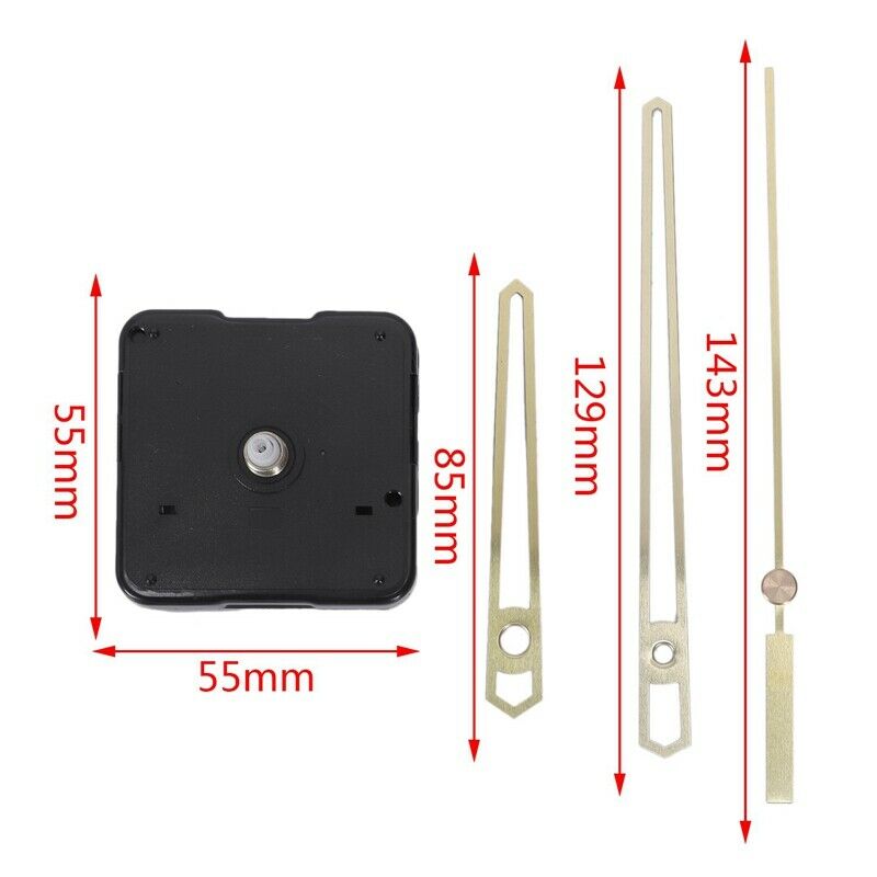 Silent Large Wall Clock Mechanism Watch Diy Mechanism Quartz Clock Movement PaQ8