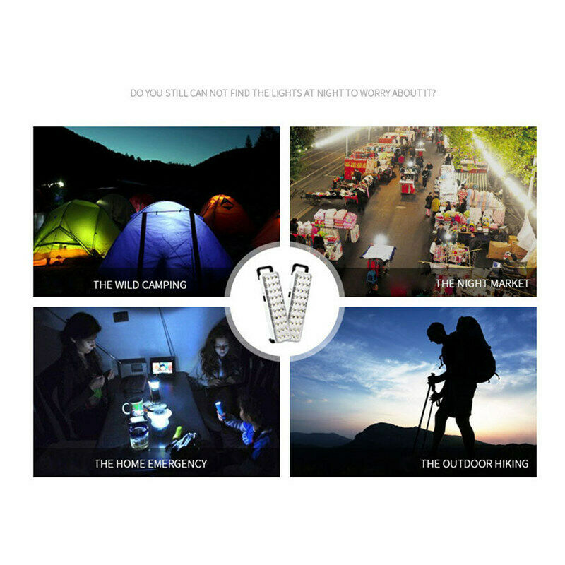 30LED Multi-function Emergency Lamp Rechargeable LED Light For Home Camp Outdoor