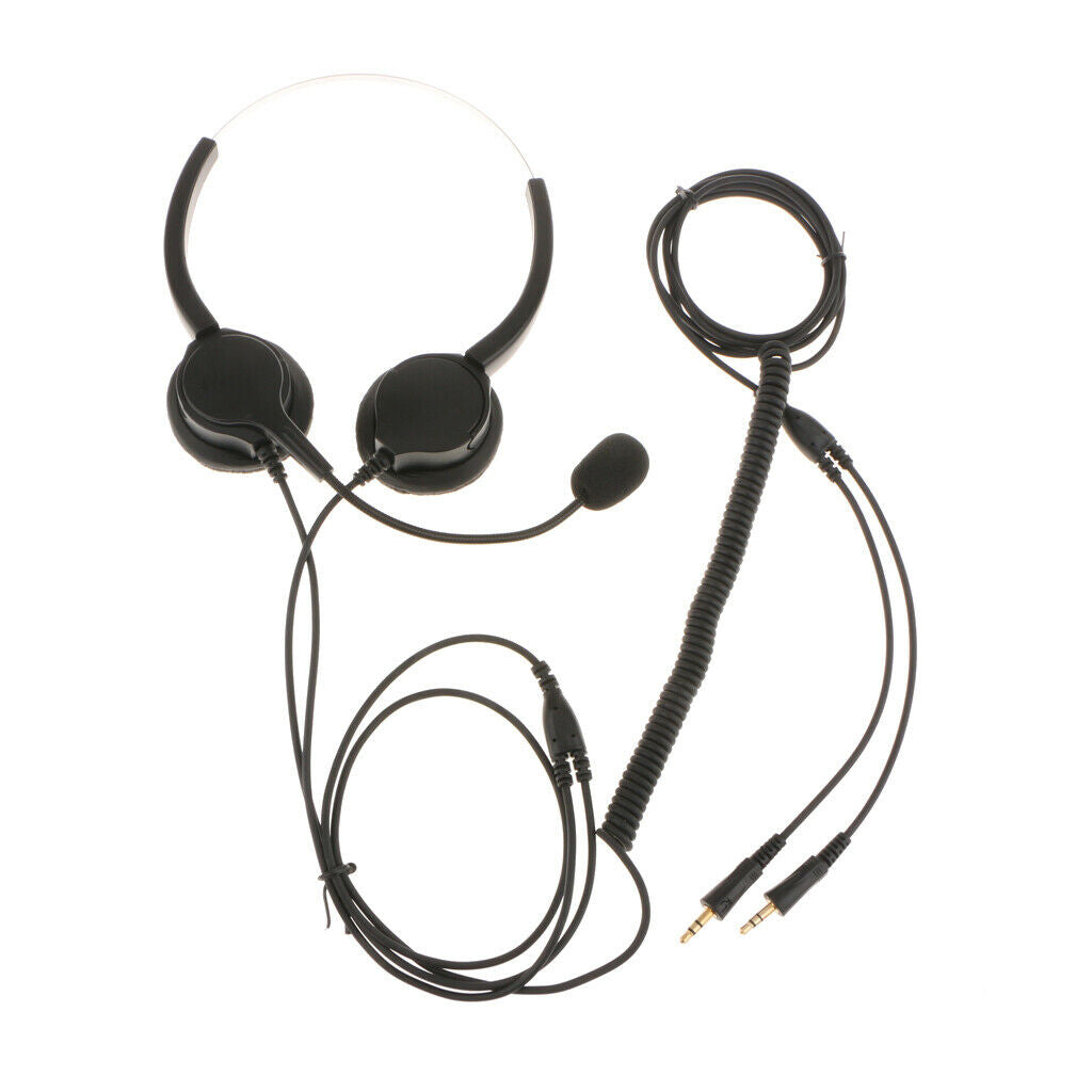 VH500D Office Call Centre Customer Service Headset with Mic 3.5mm Connector