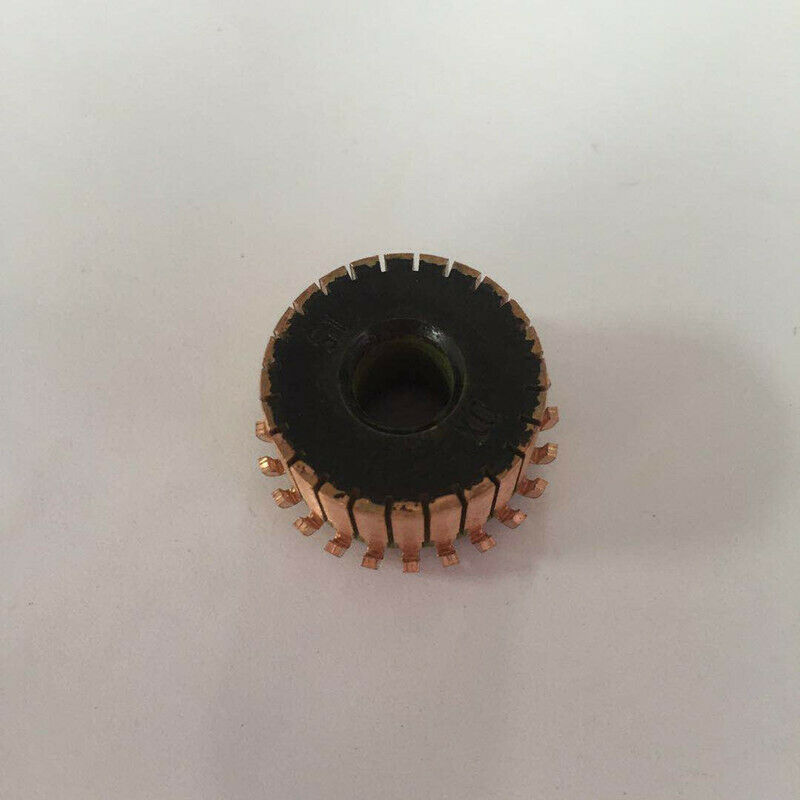 1PC 8 x 23.2 x 14.5mm Height 24P Teeth Copper Electric Motor Commutator CP2408
