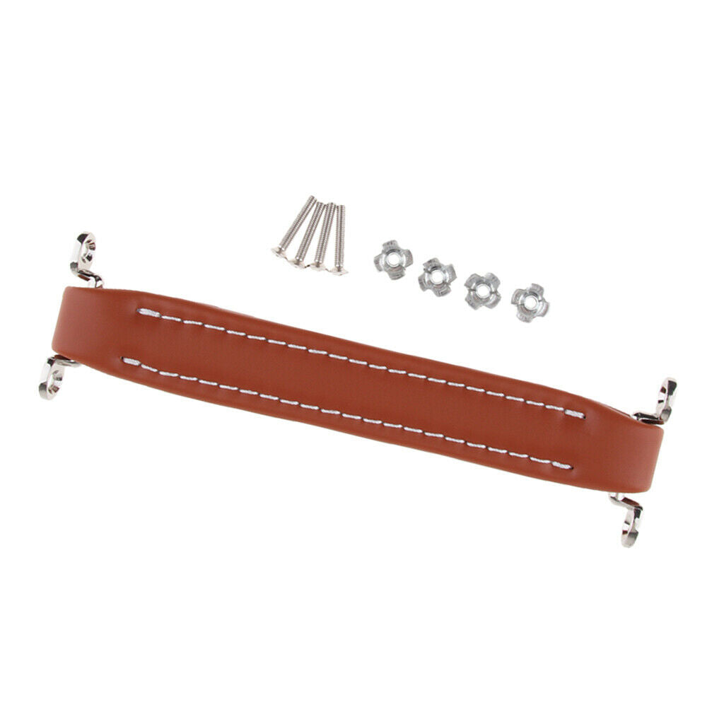 Amplifier Bass Guitar Grip Stitched Leather Durable Replacement # 5