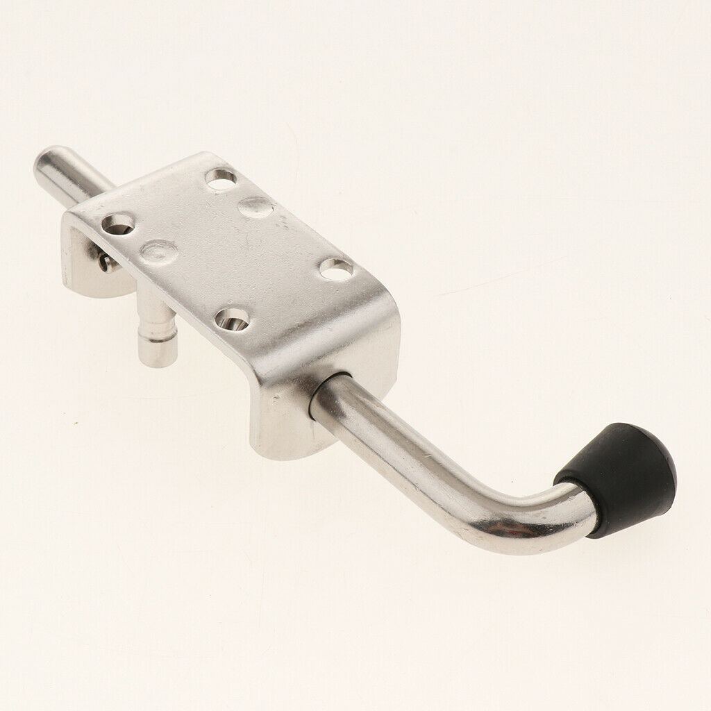 Heavy Duty Spring Latch Barrel Bolt with Axle 12mm 304 Stainless Steel