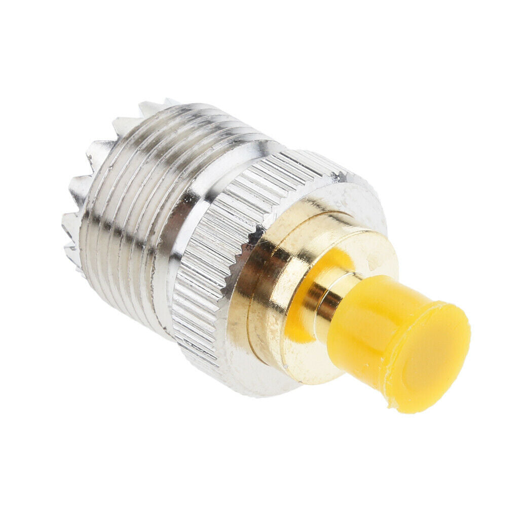 2 Pack UHF SO239 Female   to SMA Female Plug RF Adapter Coaxial Cable