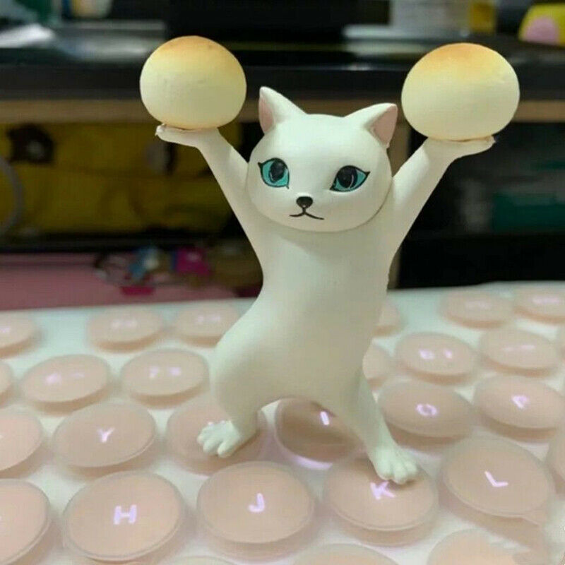 Random pen holder student stationery cat pen holder ornament pen stand cute BDA