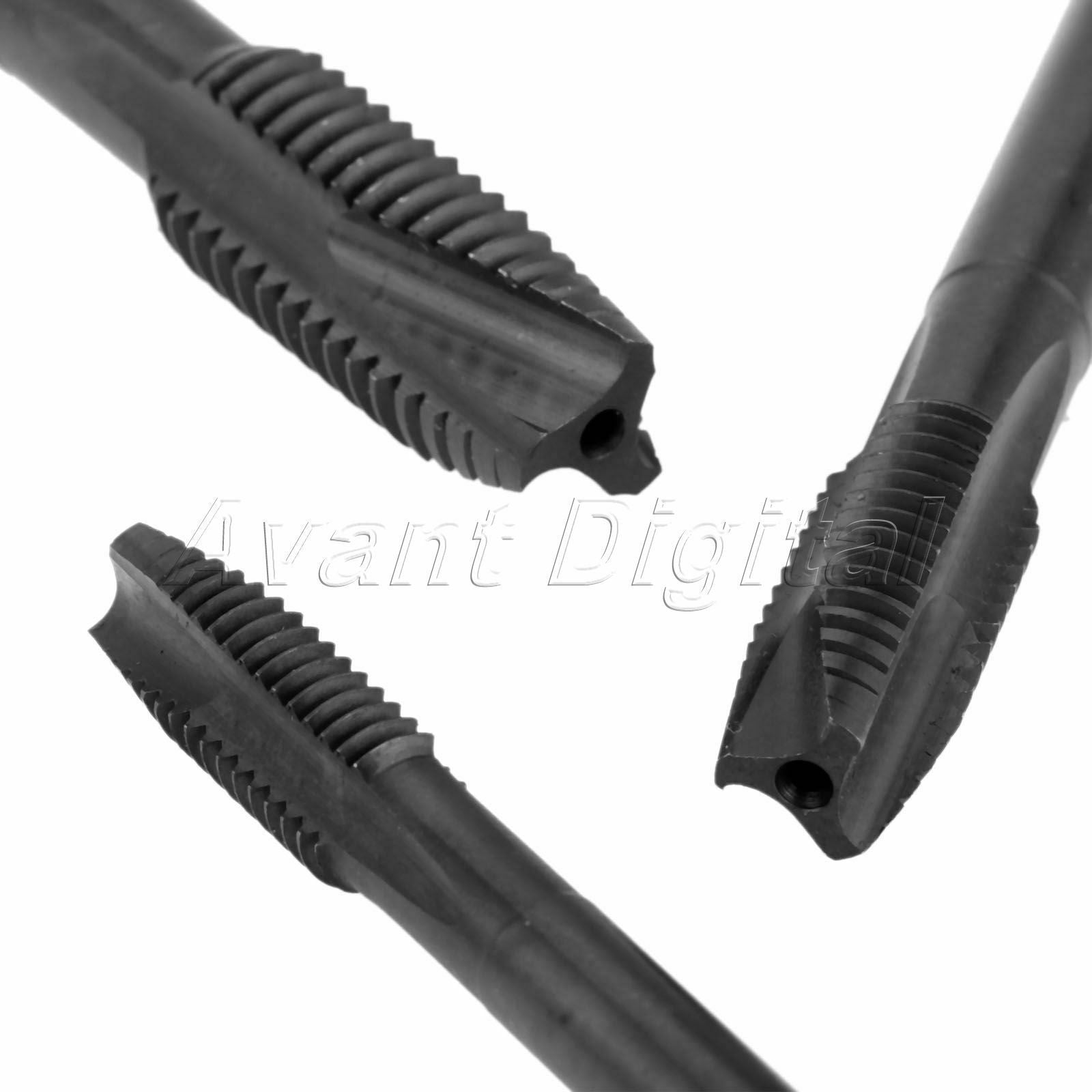 M3/M4/M5/M6/M8/M10/M12 Metric Screw Thread Spiral Pointed Taps Tapping Drill Bit