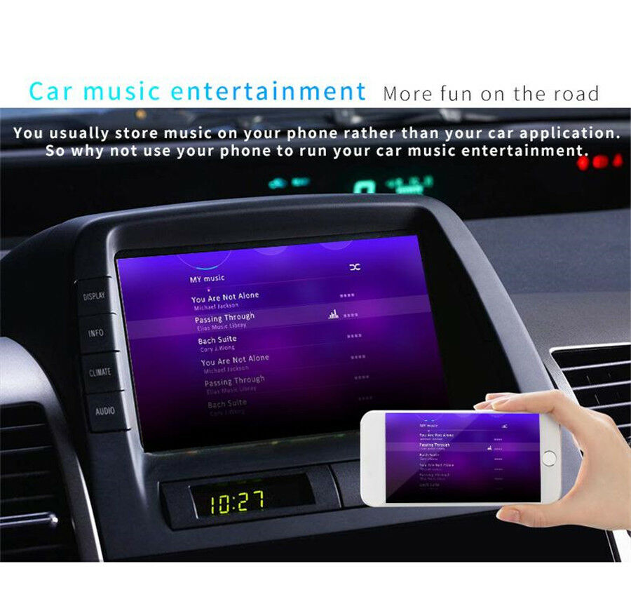 Car WIFI Miracast Airplay DLNA Mirror Link Box For iOS Android Phone DLNA Screen