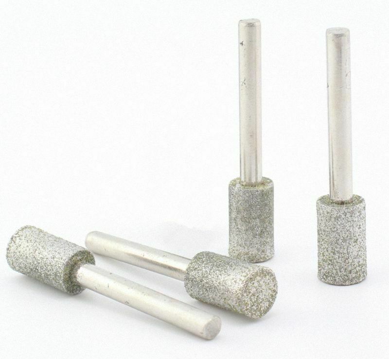 10 pcs 3mm Diamond Chainsaw Sharpening Rotary File Burrs Shank dia 3mm [M1]