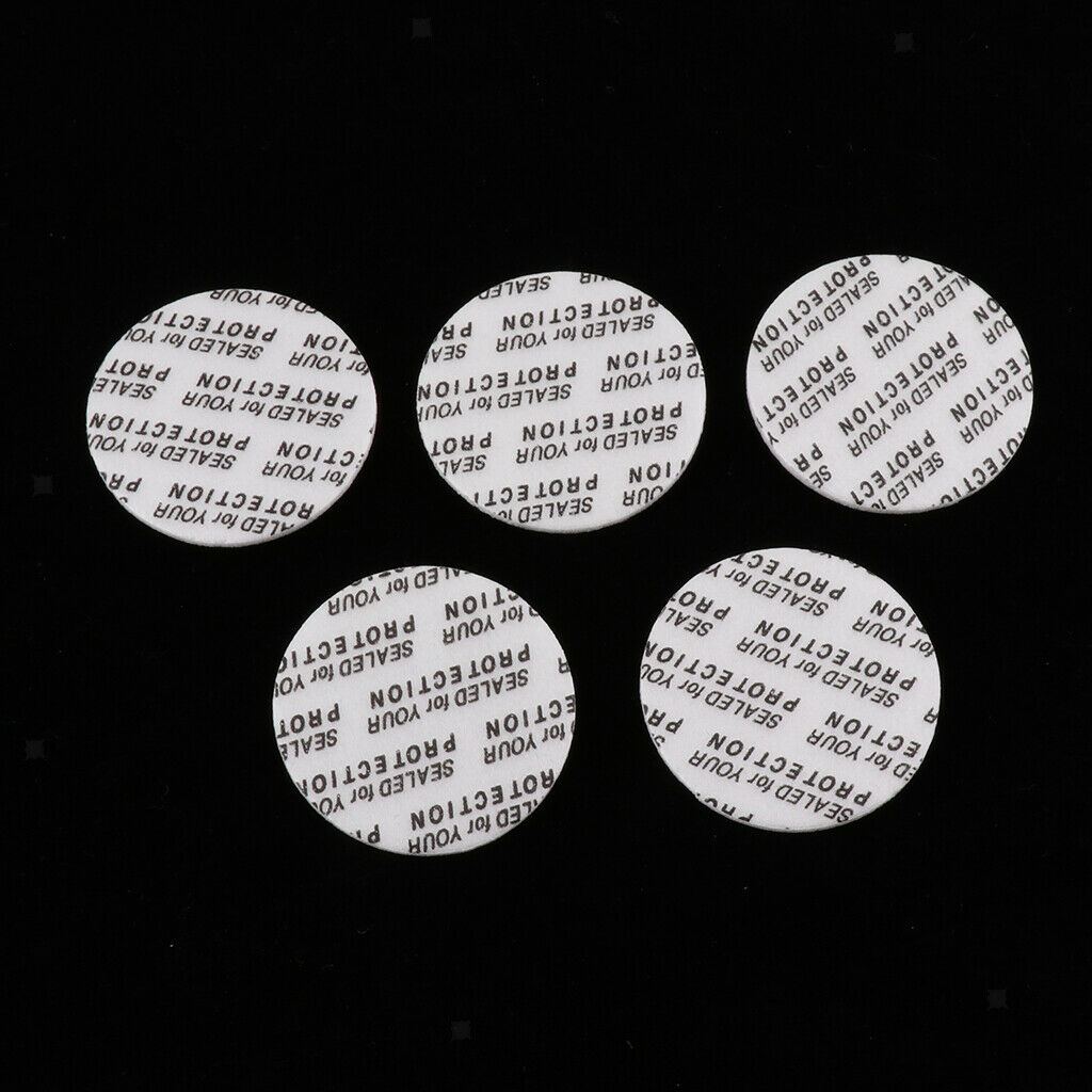 25mm 200 Pieces Press & Seal   Liners Bottle Safety Tamper Seals Natural