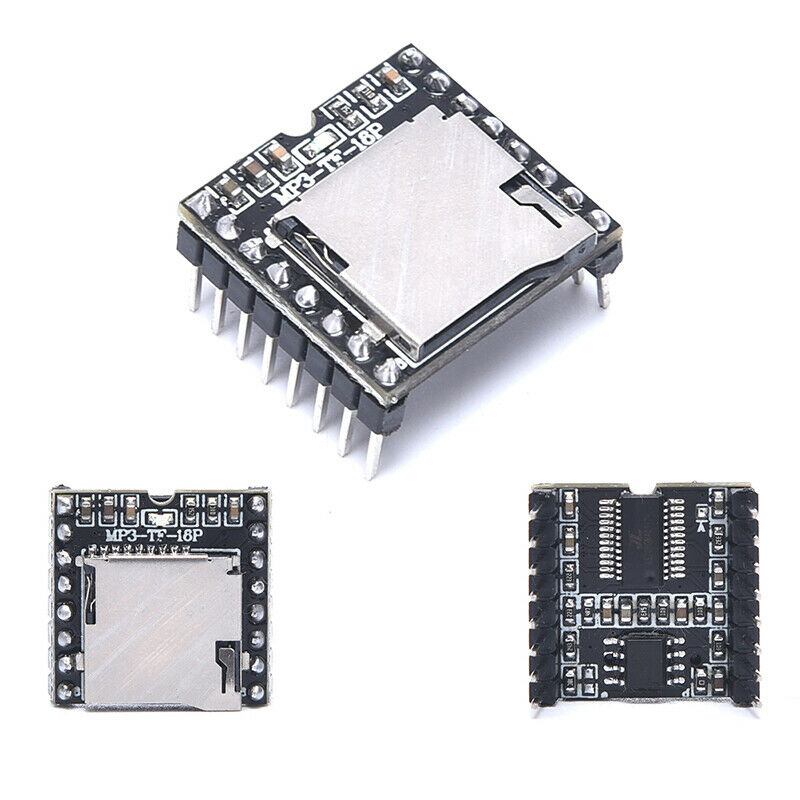 Mini MP3 Player Module TF Card U Disk Audio Voice Module Board MP3-TF-1.l8