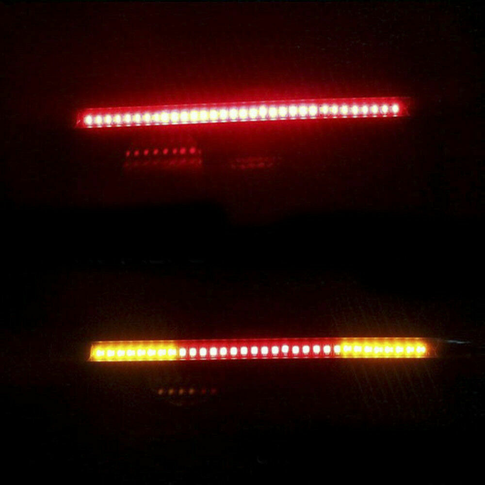Motorcycle Red LED Scrambler Brake Tail Light Turn Signal For Bobber Cafe Racer