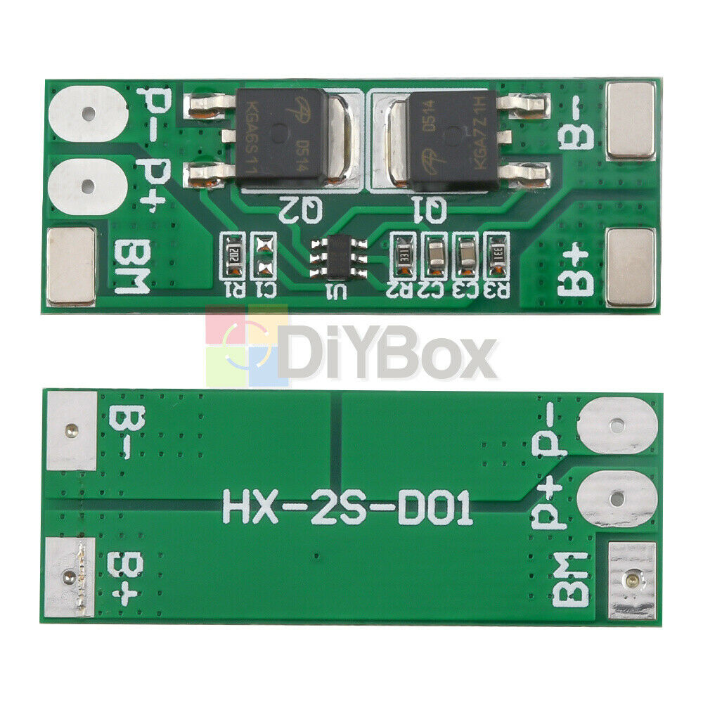 HX-2S-DO1 2S 6.4V 10A Lithium Iron Phosphate Battery Charge Protection Board Kit