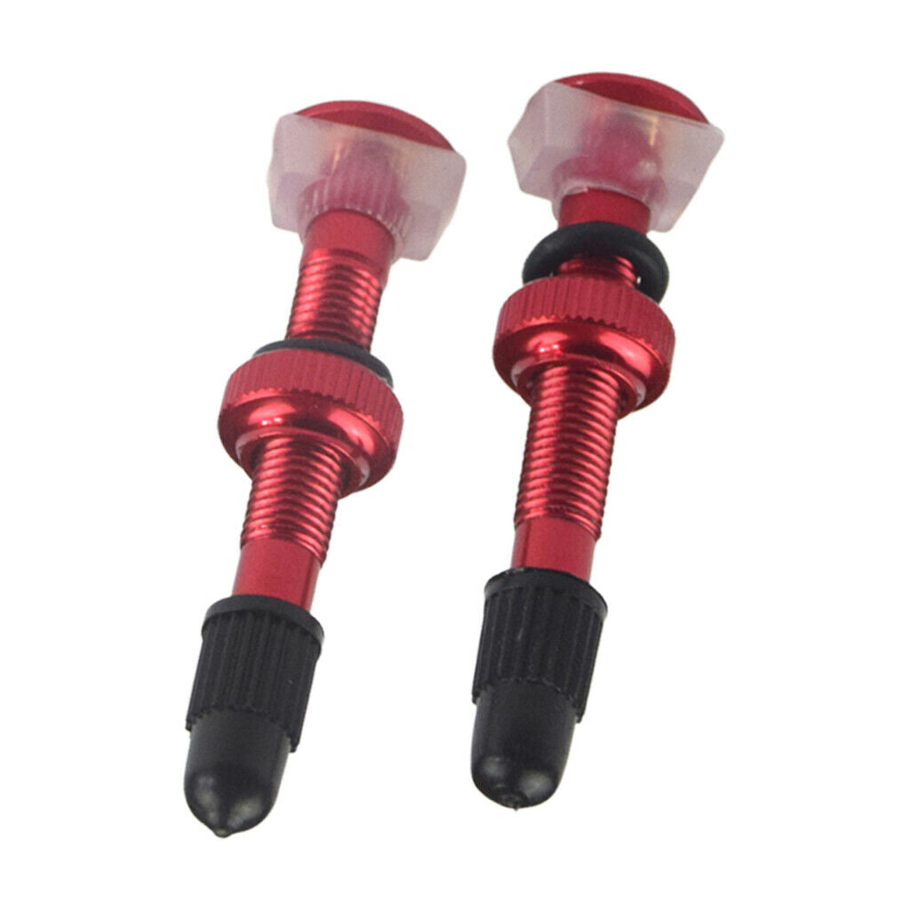 Aluminum 6Colors Bike Bicycle Presta Valves Core Universal Vacuum-Nozzle Red