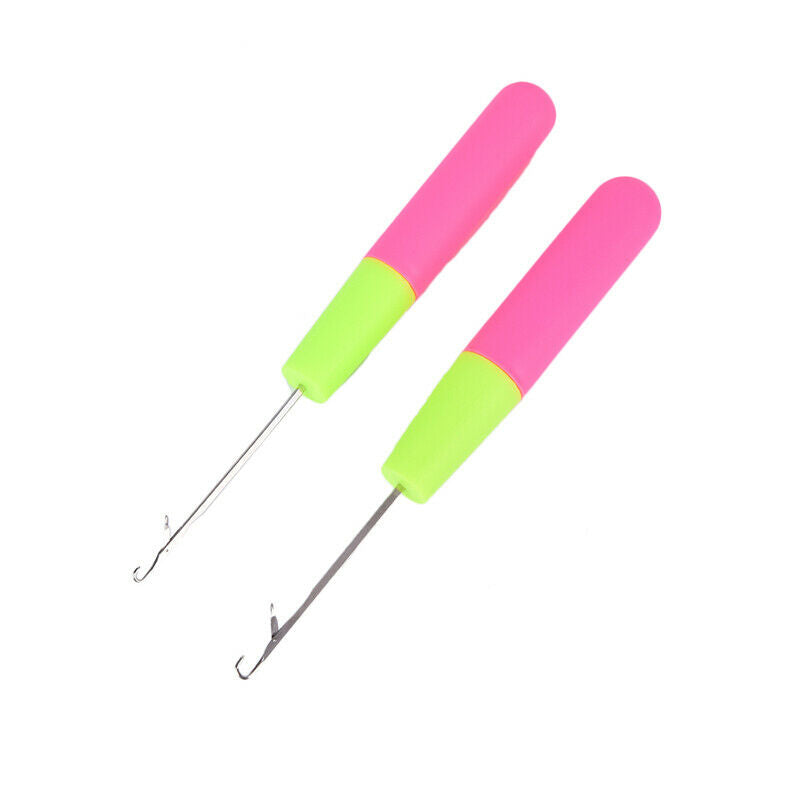 5pcs Plastic Crochet Braided Needle Hook Hair Fabric Dreadlock Craf.l8