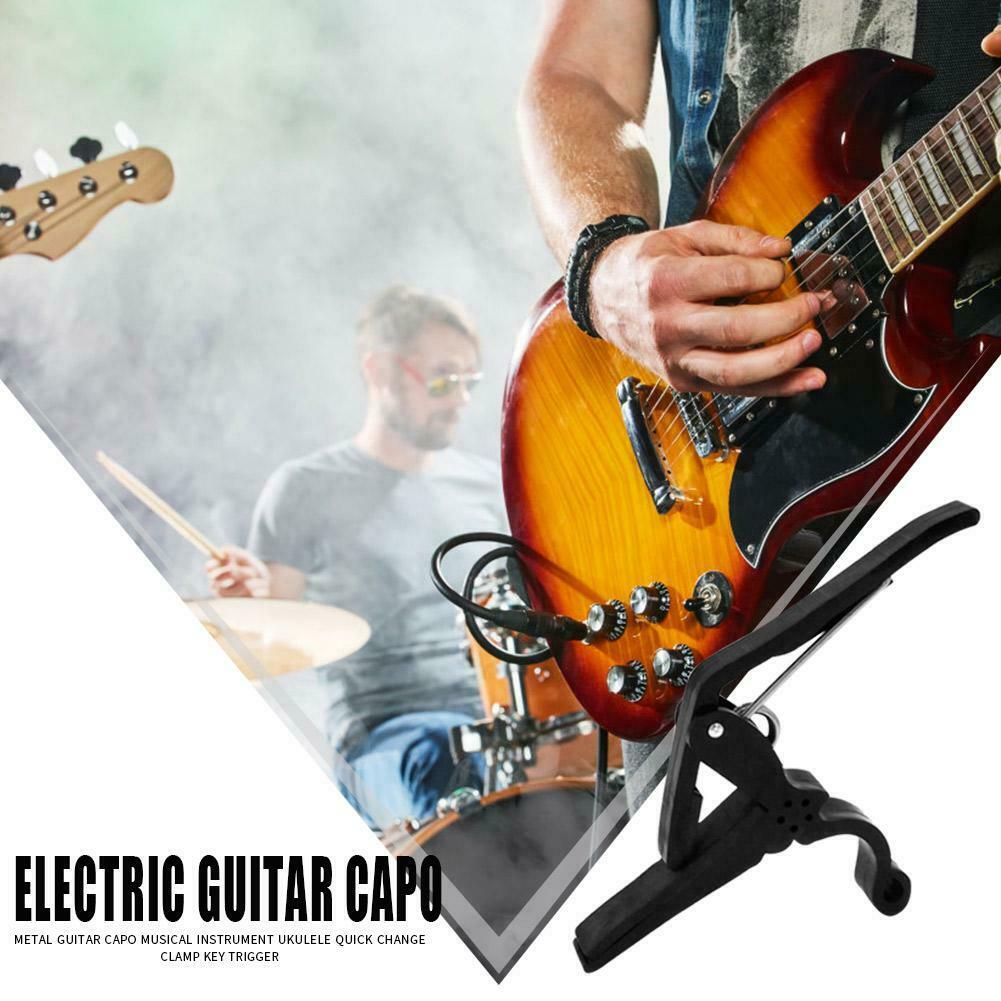 Musical Guitar Capo Acoustic Guitar Key Trigger Quick Change Tuning Clamp @