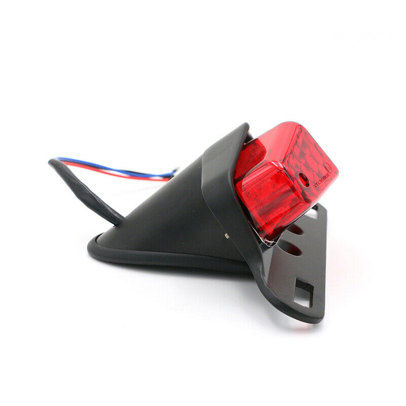 12V LED Motorcycle Turn Signal Tail Light Fender Edge Brake License Plate Lamp