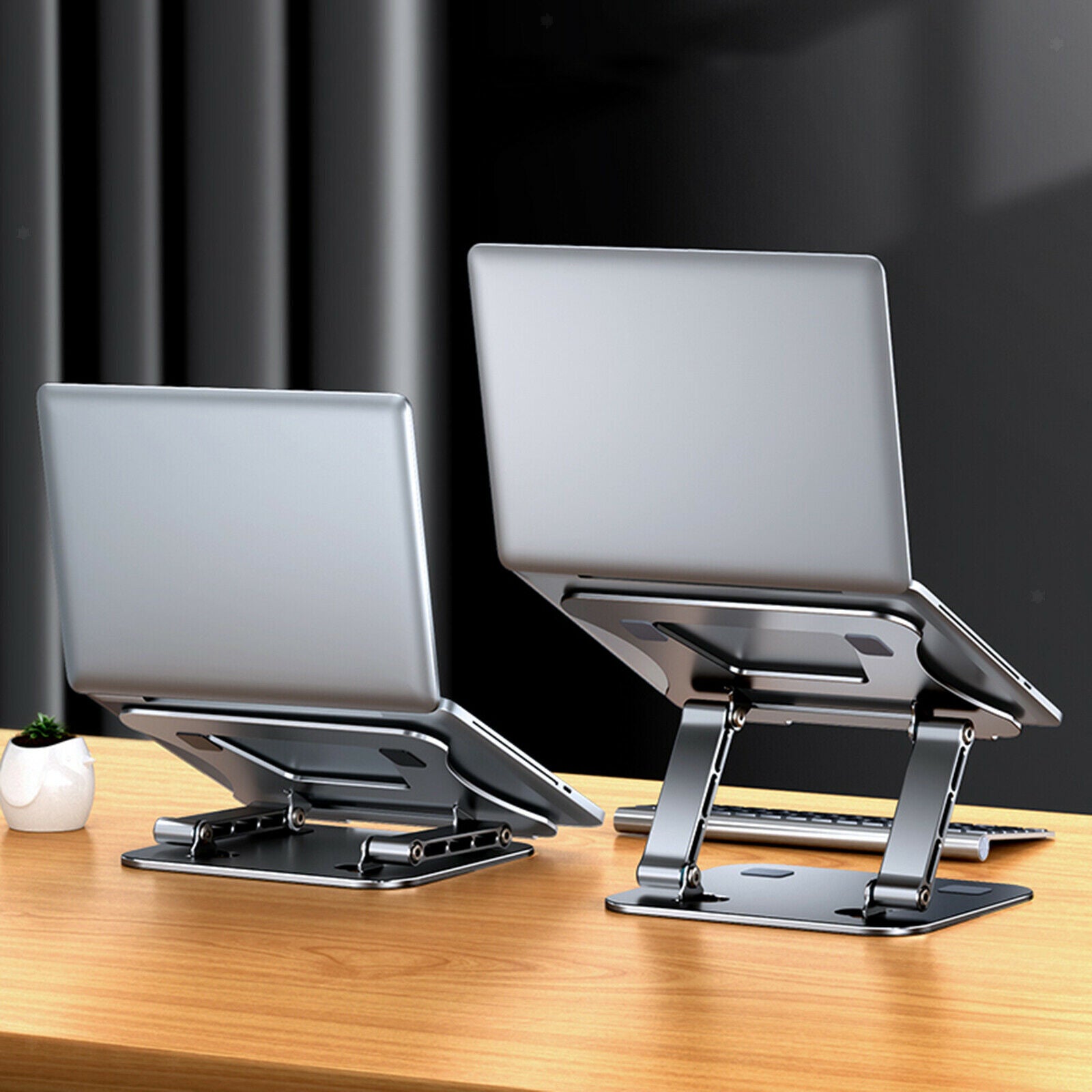 Adjustable Metal Computer Laptop Stand Holder Riser Aluminum Alloy