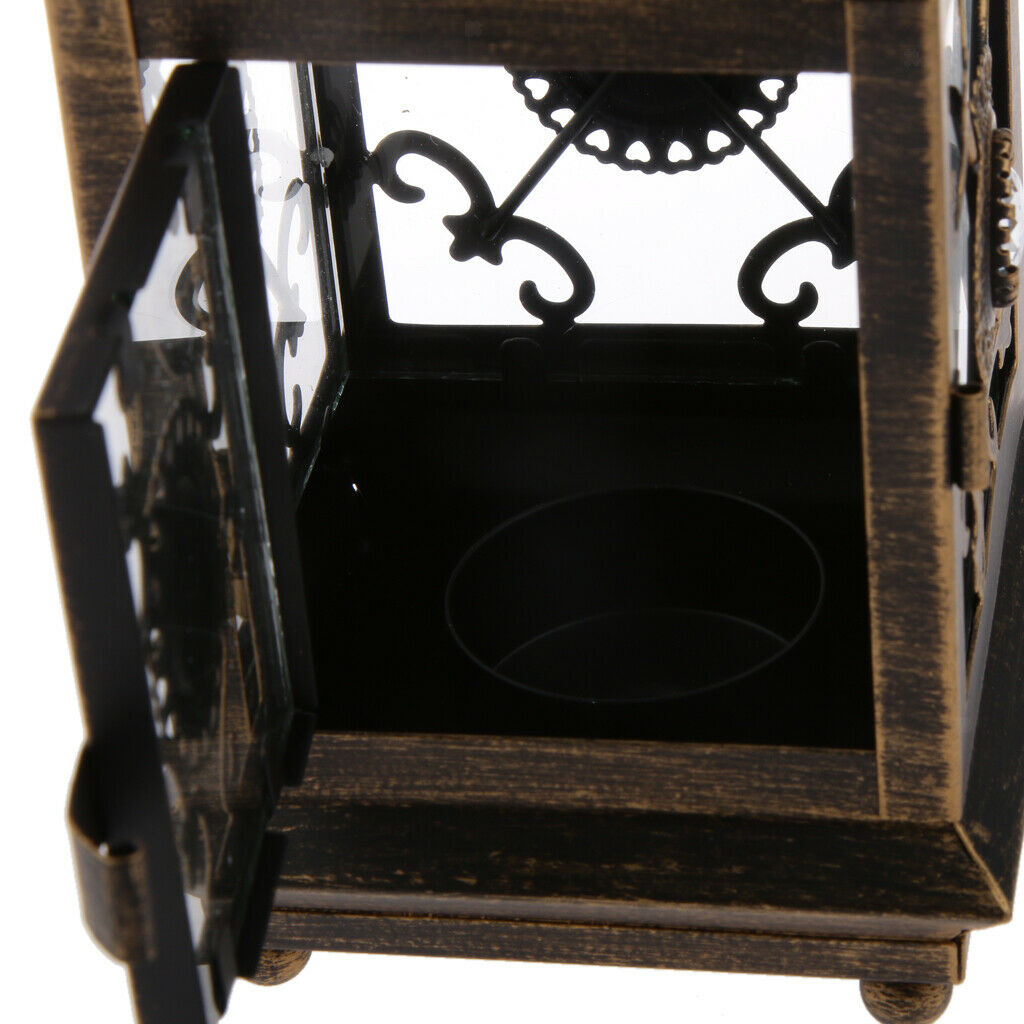 Candle Holder Floral Hanging Lantern Candle Holder Chandelier Light Wedding