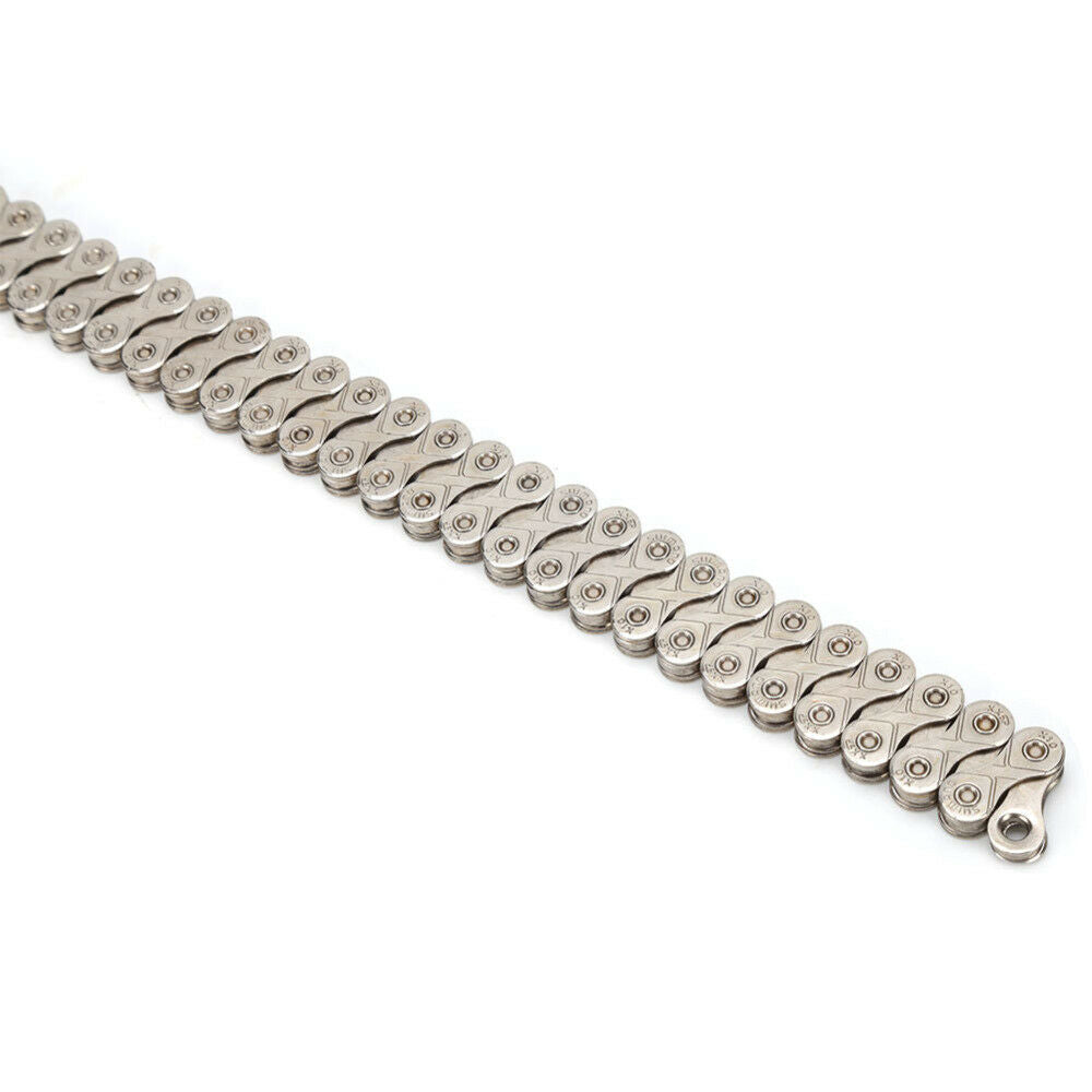 Stainless Steel Bike Chain 116 Links 10/30 Speed MTB Road Racing Bicycle Chain