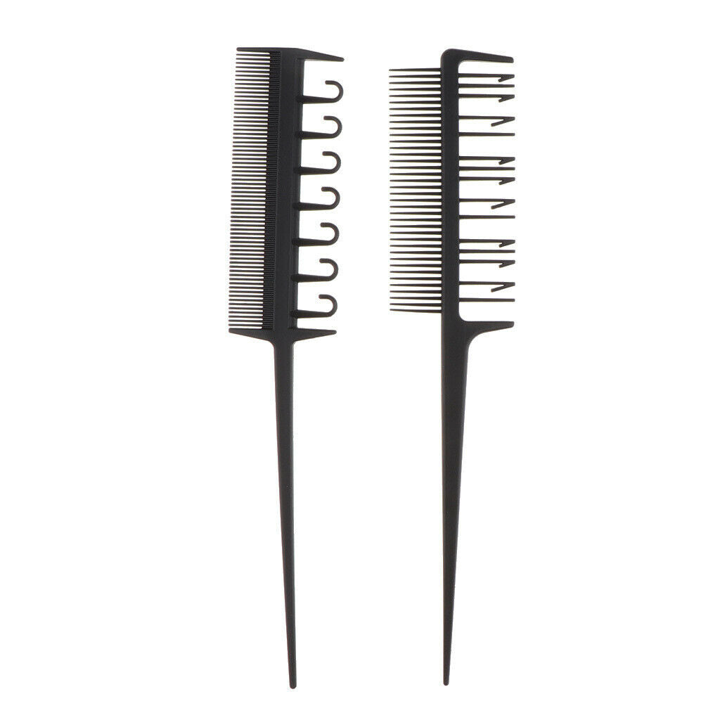 2 x New Fashion Weave Balayage Dyeing Highlighting Microbraiding Sectioning Hair