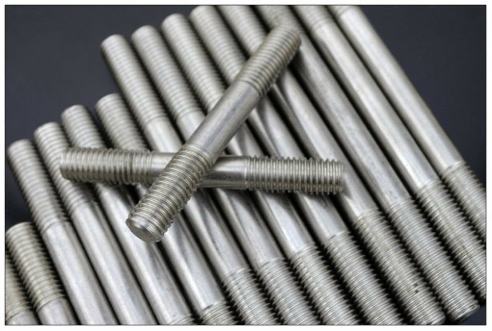 10 PCS Metric Thread M8*60 mm 304 Stainless Steel Studs Double thread
