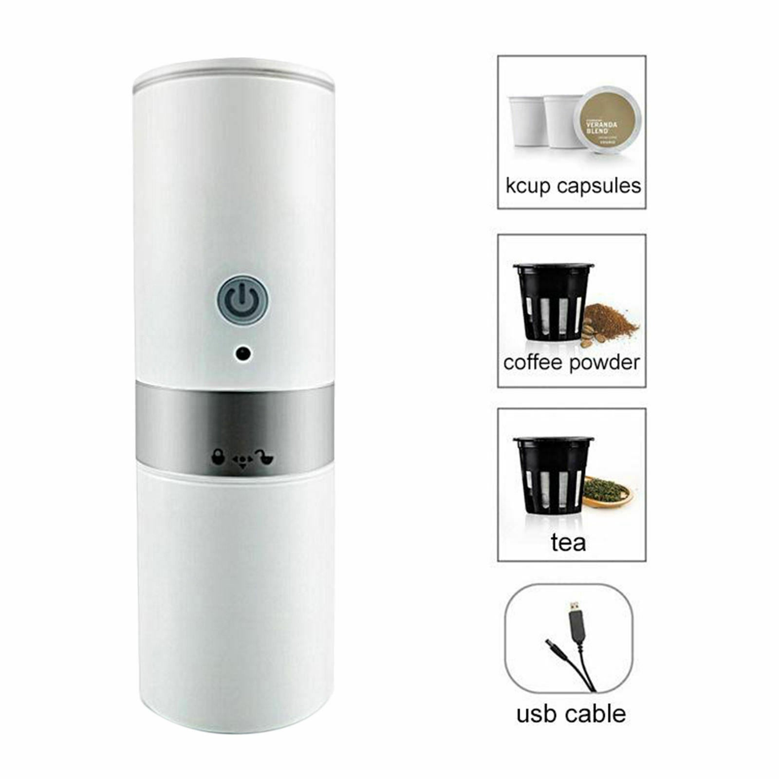 Travel Coffee Maker Espresso Machine  Button Operation for Travel Outdoor