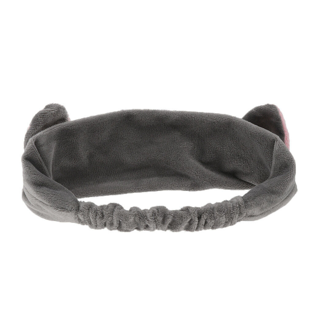 2PCS Spa Face Washing Shower Hairband Cotton Headband Hair Wrap Head Wraps