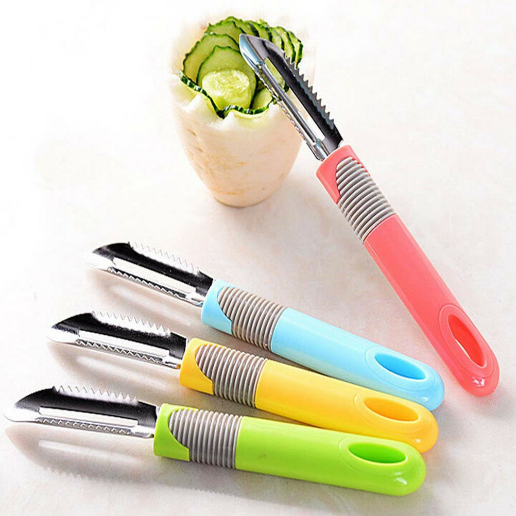 Peeler Fruit Slices Potatoes  Fish Scales Peeling Multifunctional ToolsjW.l8