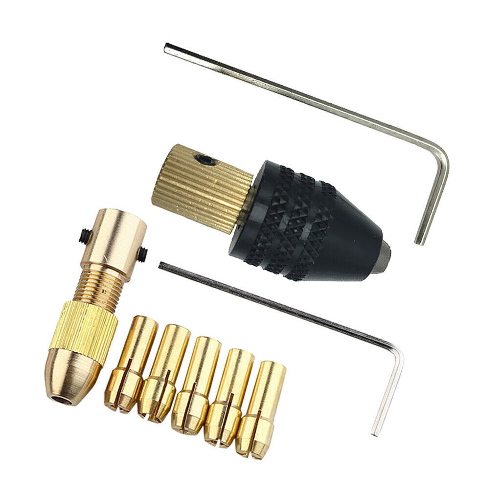 9pcs Electric Drill Mini Drill Bits Hand Tools Gardening Durable Patio Kit