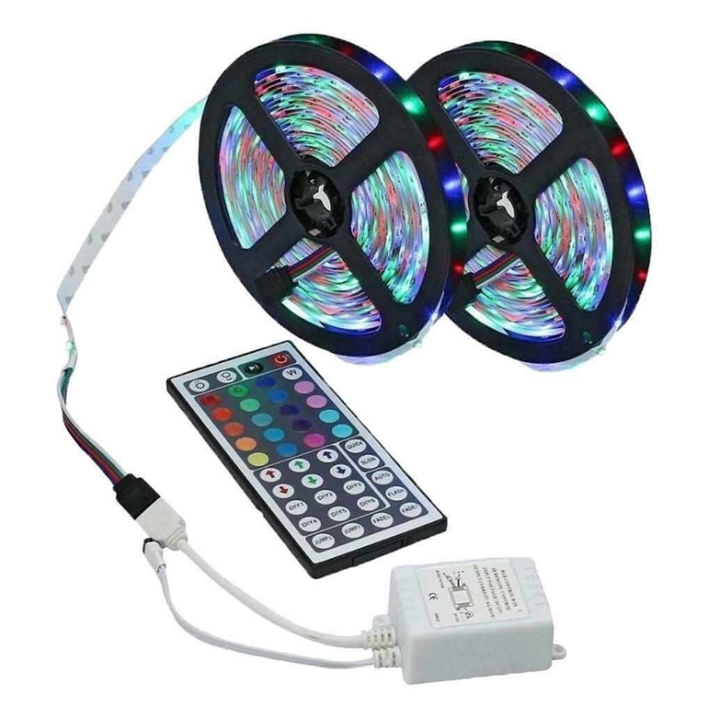 4.8W 10m LED Light Strips Light Tape Battery Powered Indoor Night Lamp