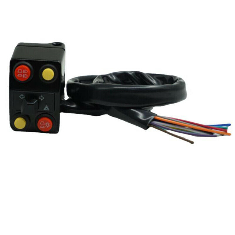 Waterproof Handlebar Switch for Motorcycle Electric Dirt Bike Horn ON-OFF Light