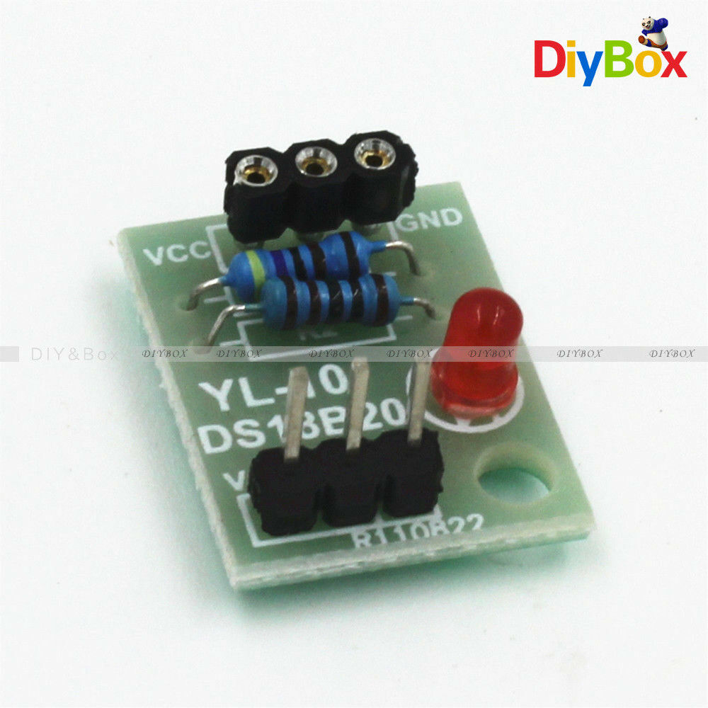 2pcs DS18B20 Temperature Sensor Shield Module without DS18B20 Chip D