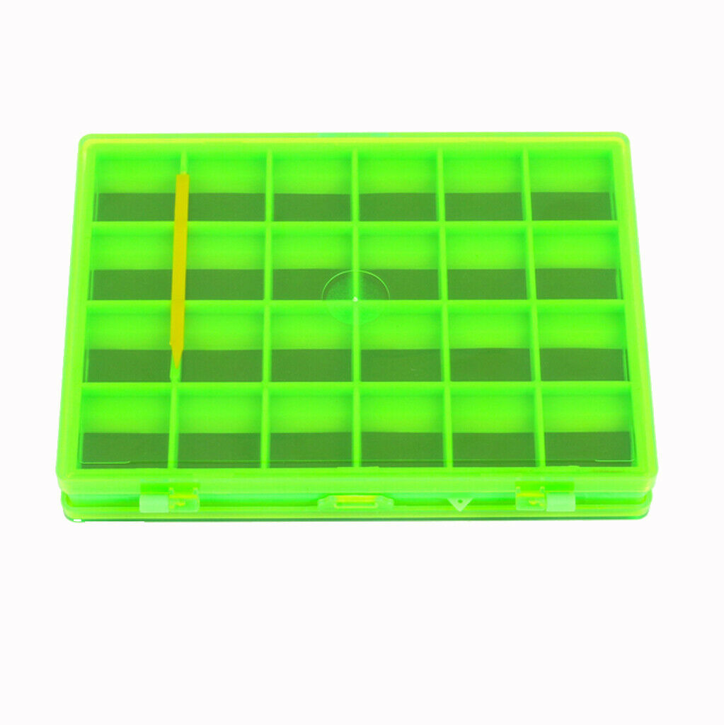 Fly   Fishing   Box   Waterproof   Double   Side   44   Compartment   Clear