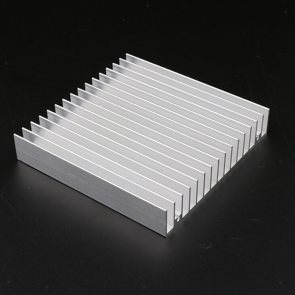 100x100x18mm Aluminum Heat Sink Cooling Fin Cooler Large For CPU