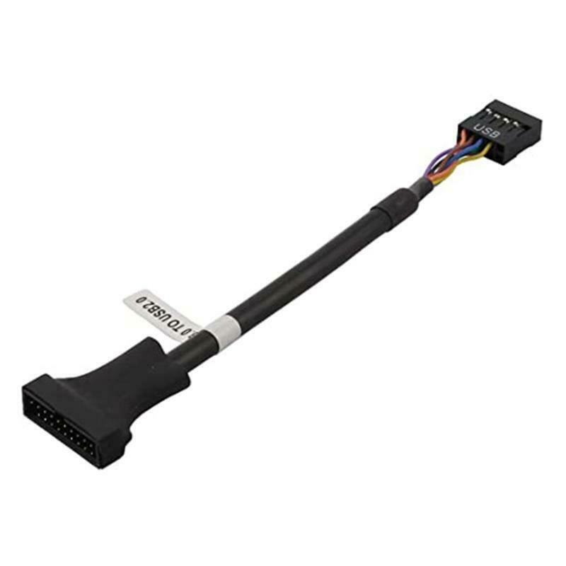 2-Pack USB 3.0 20 Pin Female to USB 2.0 9 Pin Connectors Motherboard Cable