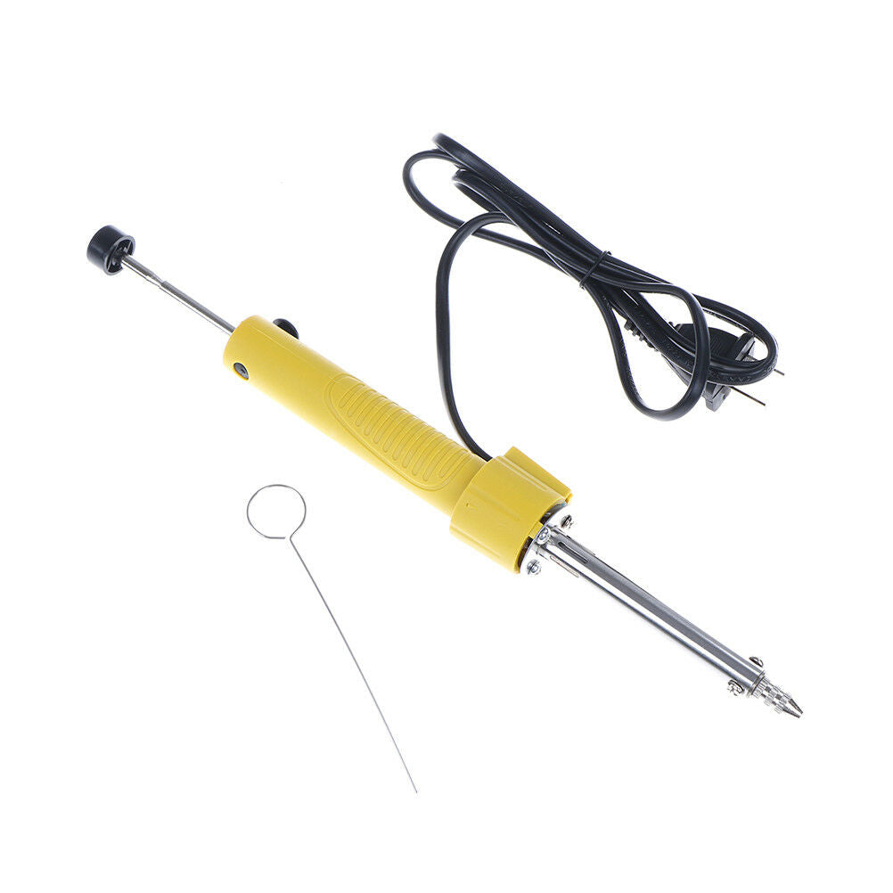 30W 220v electric vacuum solder sucker desoldering pump iron gunDD