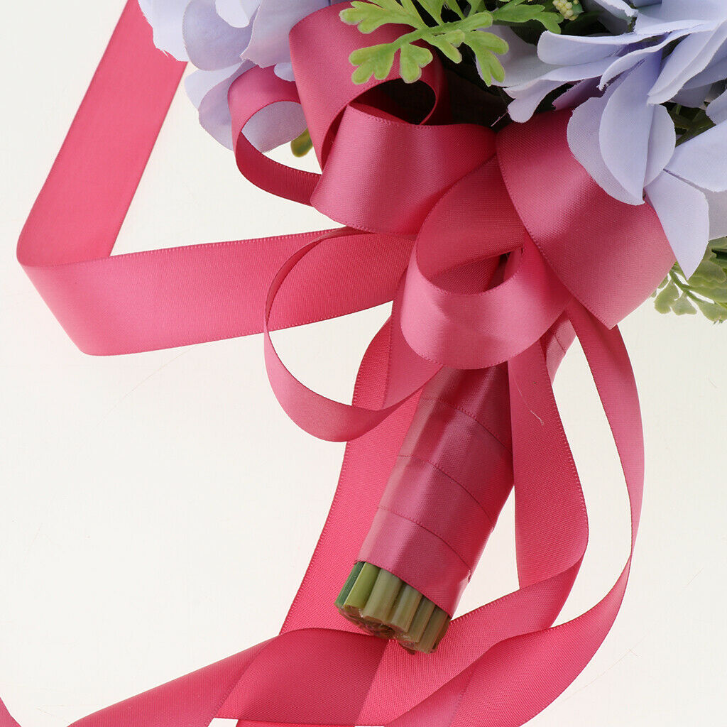 Romantic Rose Wedding Bridal Bouquet Hand Holding Flowers- Colorful Elegant