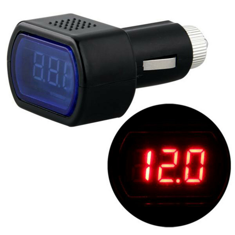 Portable LED Voltage Panel Meter Car Digital Monitor Volt Tester Voltmeter