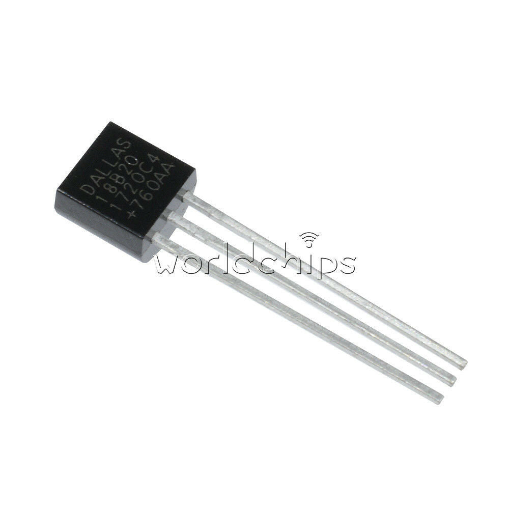 10Pcs DALLAS 18B20 DS18B20 TO-92 Wire Digital Thermometer Temperature IC Sensor
