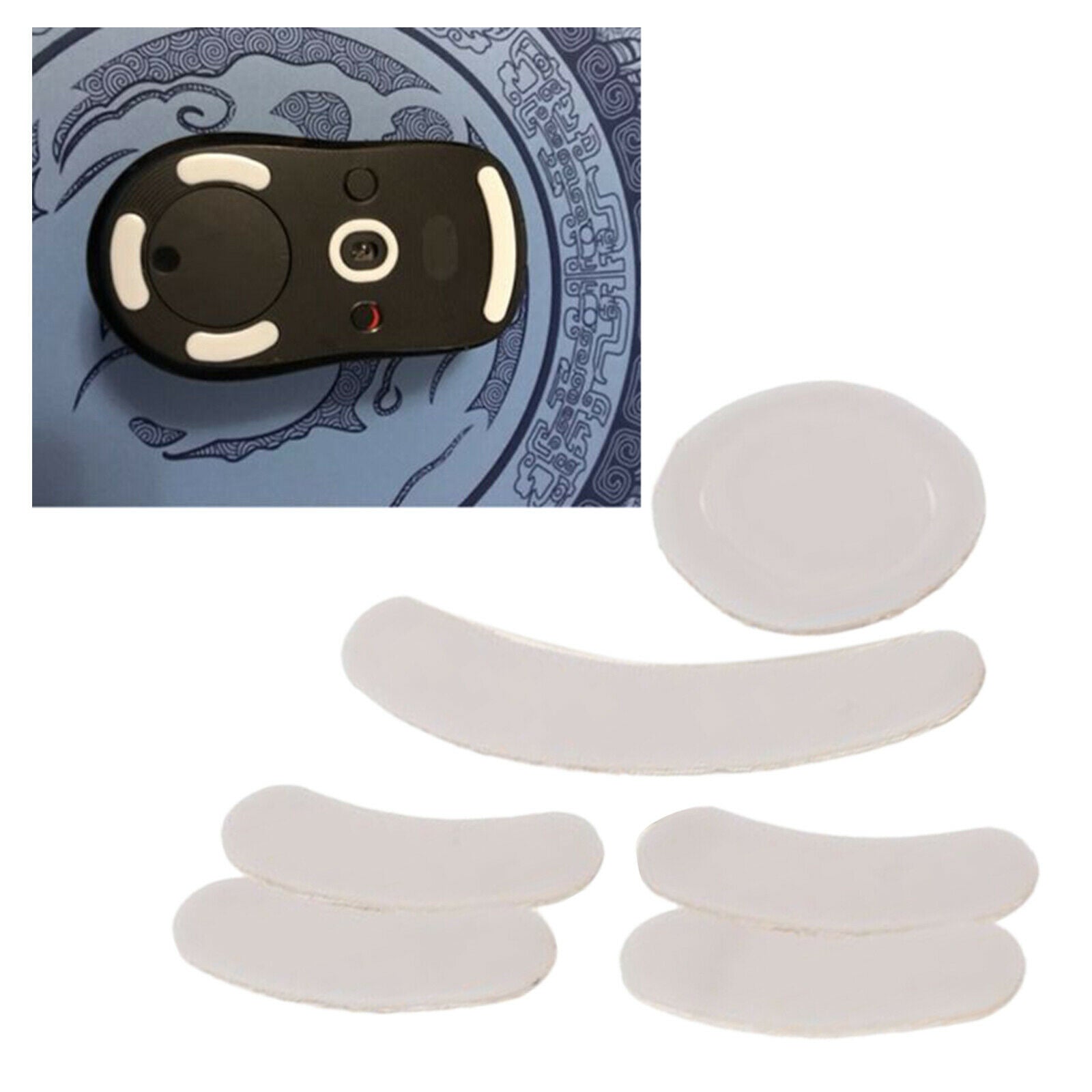 Rounded Curved Edges Mouse Feet Mouse Skates for Logitech G Pro Wireless