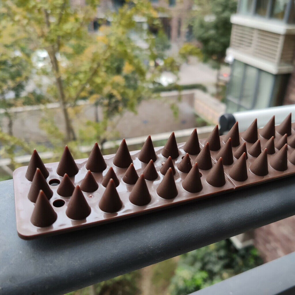 2x Spikes Birds Fence Spikes Security Spikes Keep Off Roosting Cats Dogs